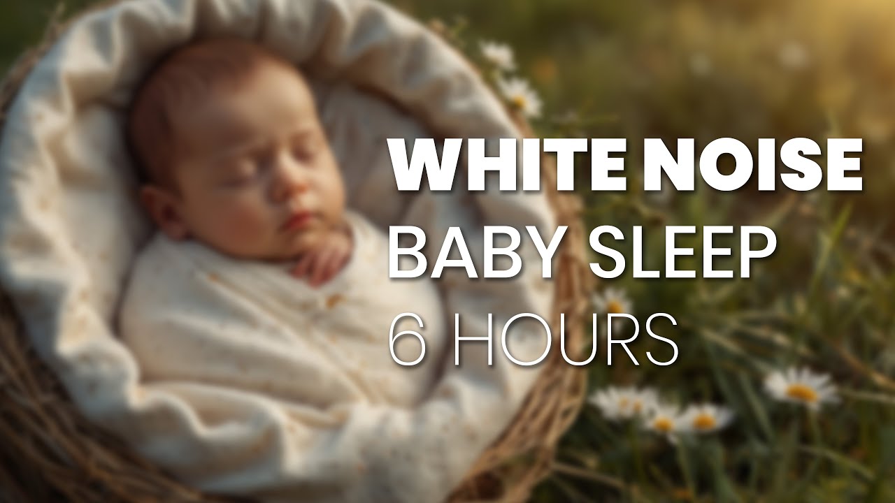 WHITE NOISE MAGIC SOUND FOR COLICKY BABIES | For Sleeping, Study, Relax, Insomnia | 6 Hours