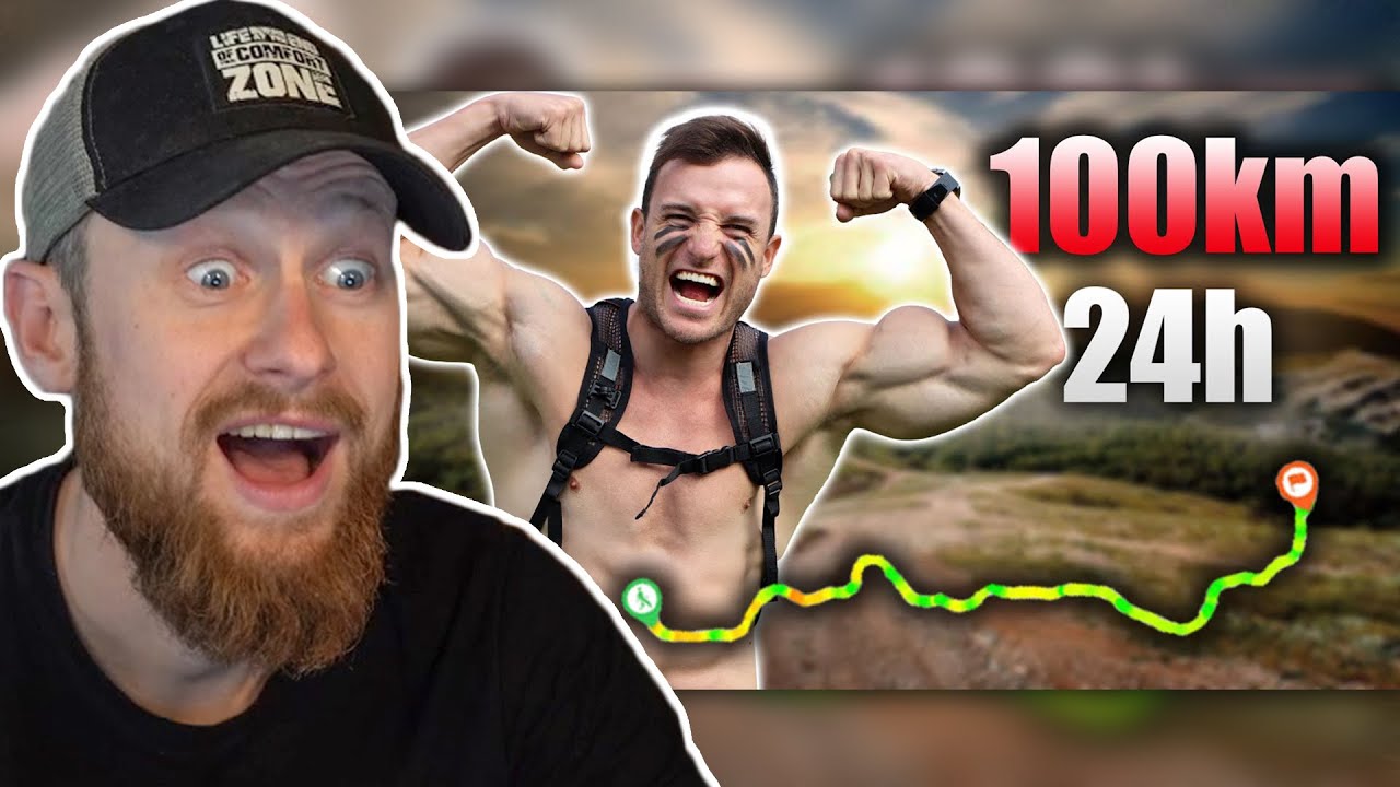 100 KM Höllenmarsch in 24h von Sascha Huber | Fritz Meincke reagiert