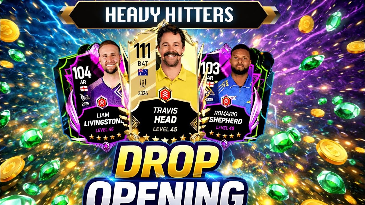 Dream Cricket 25 Drop Opening! INSANE Heavy Hitters Pack 😱