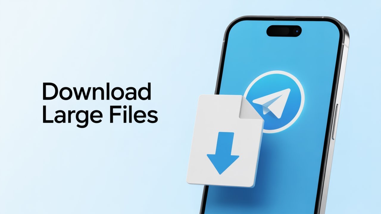 How To Download Large Files From Telegram on Mobile