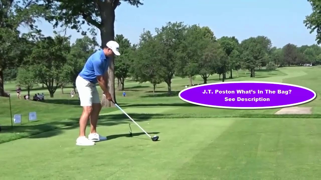 J.T. Poston Golf Swing Slow Motion