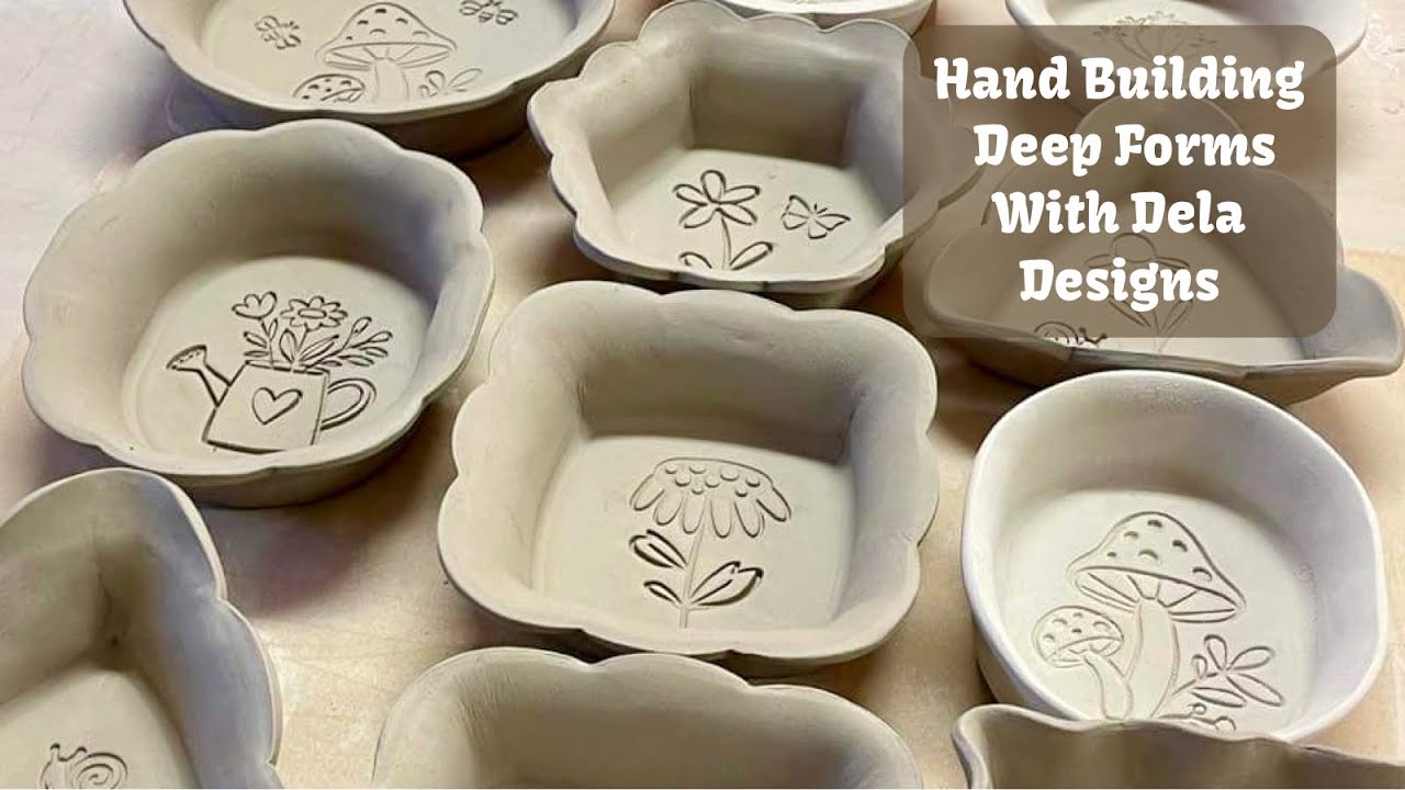 Глубокие формы с Dela Designs и GR Pottery Wallies