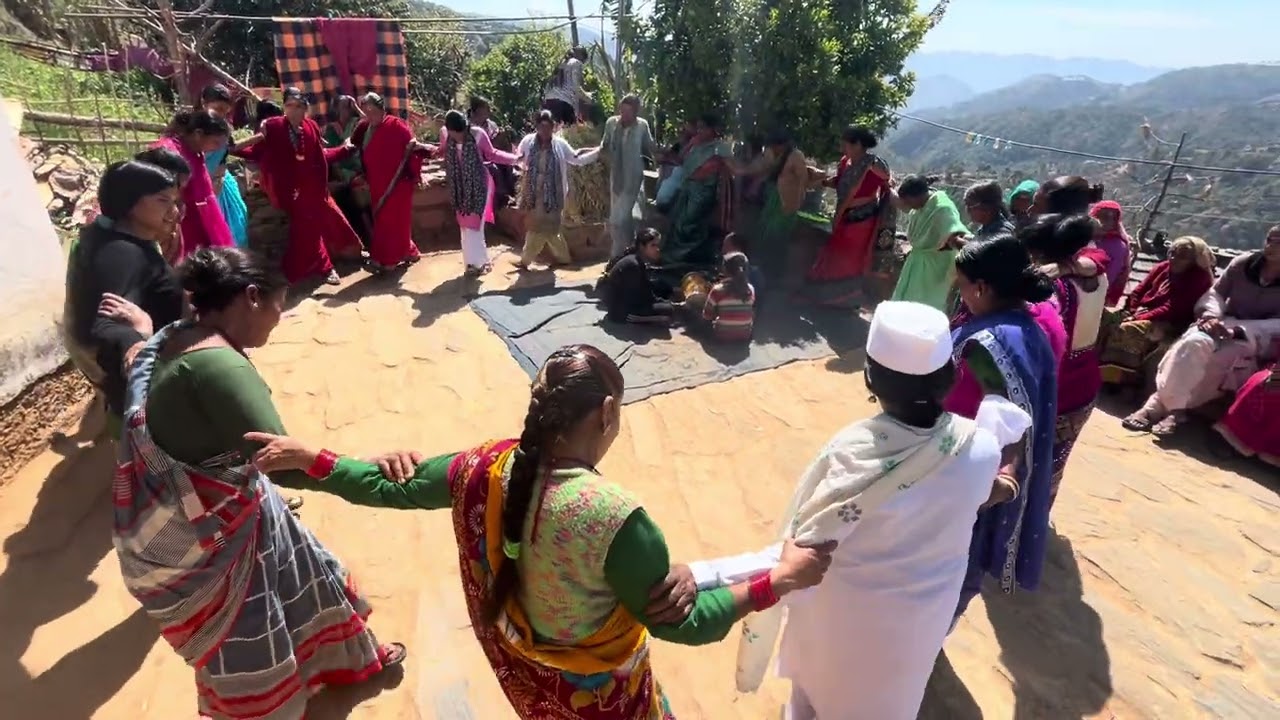 कुमाऊँ की खडी होली में झोड़ा !पुरानी यादें