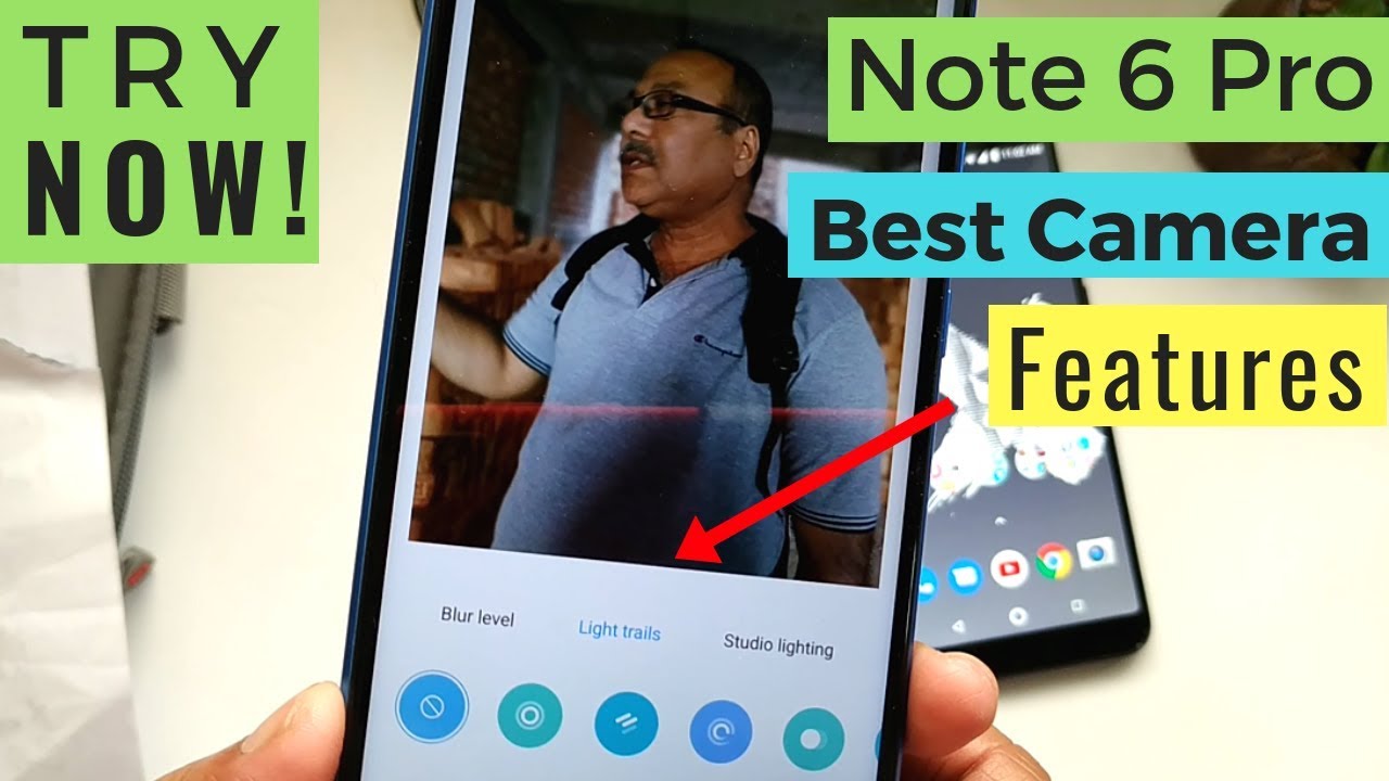 Redmi Note 6 Pro: Best Camera Features You Should Try Right Now | Light Trails and Studio Lighting!