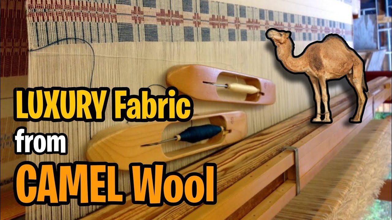 How to Make LUXURY Coat from CAMEL wool; Expensive Handmade Camel wool fabric