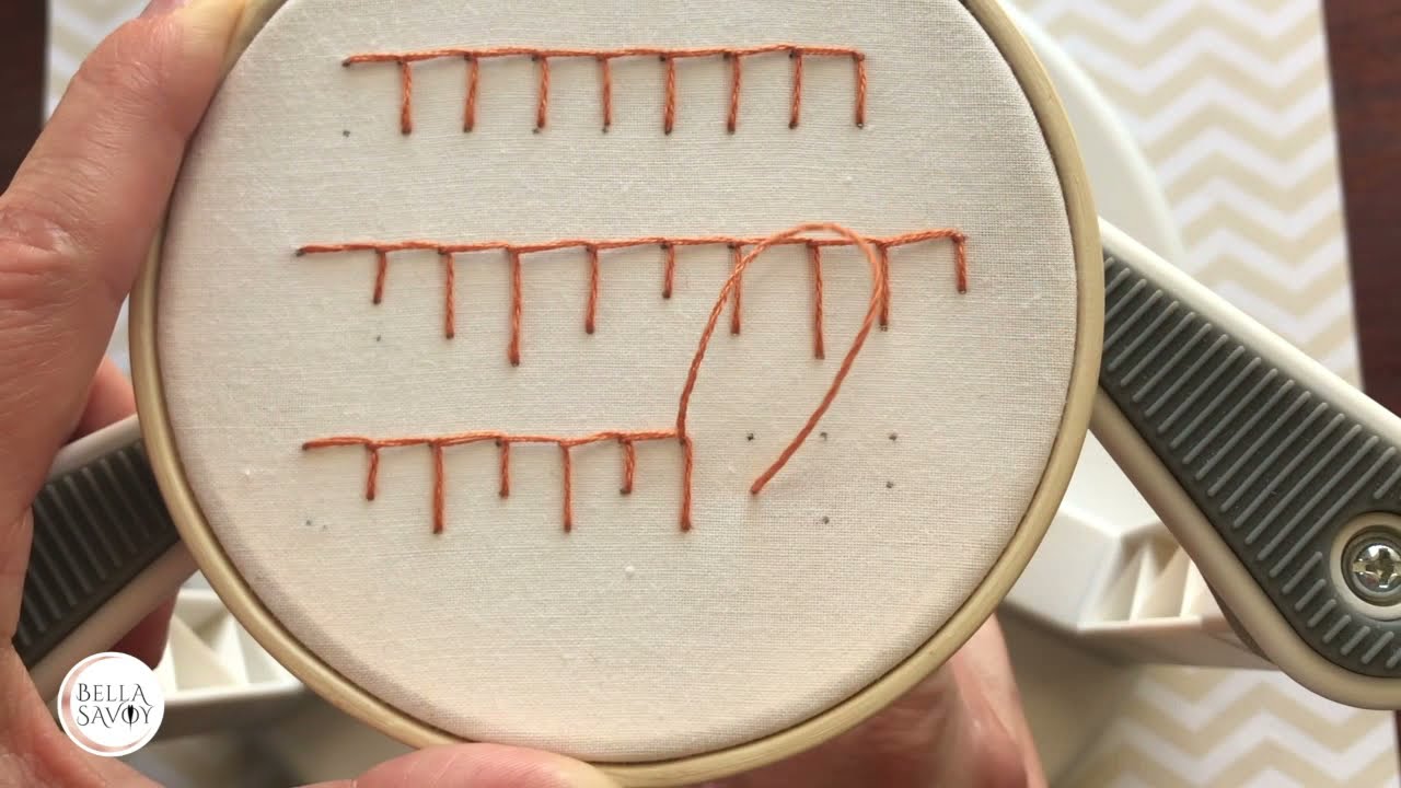 Blanket Stitch with 10 Variations | Basic Embroidery Stitch Tutorial for Beginners