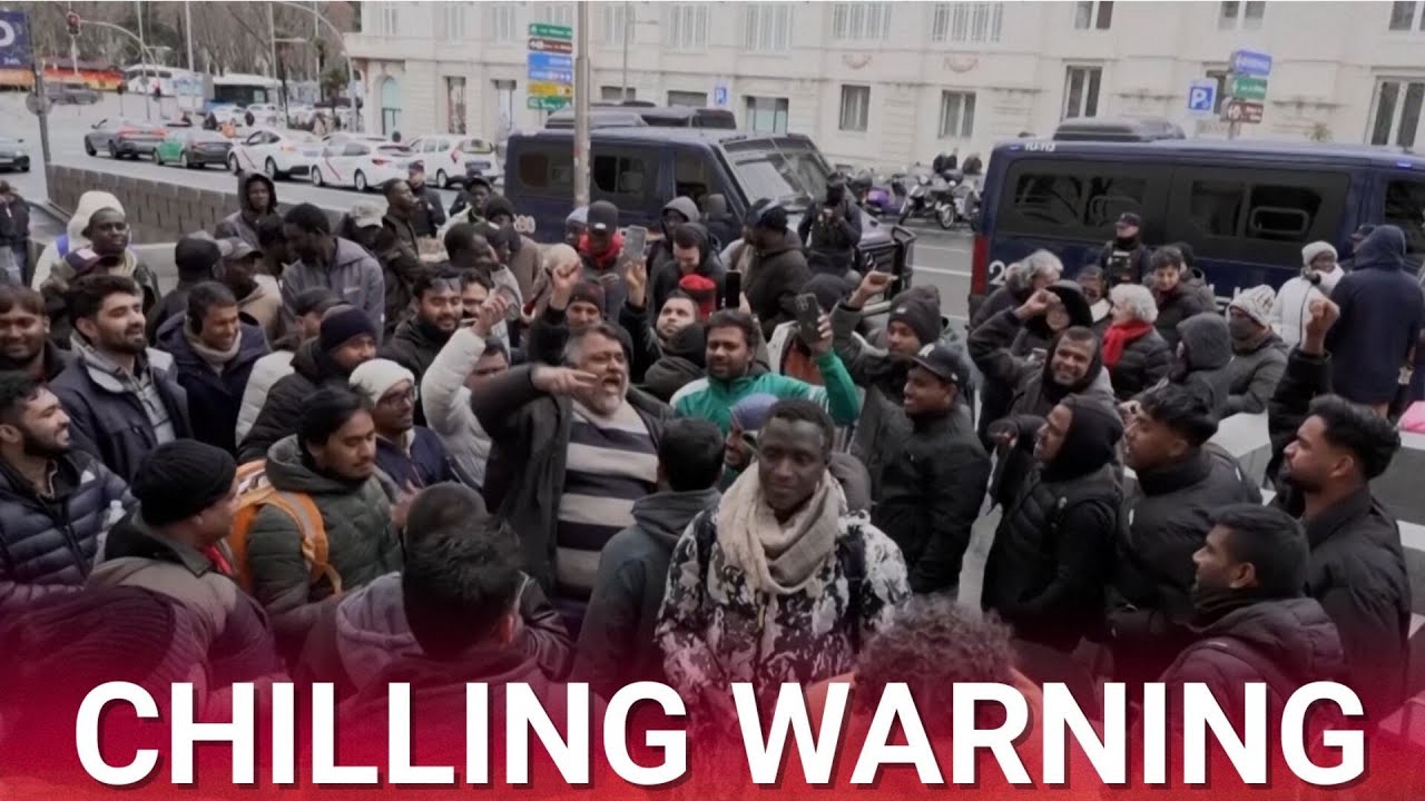 Leaders give chilling warning about the fall of Europe as Spain legalises 500,000 illegal immigrants