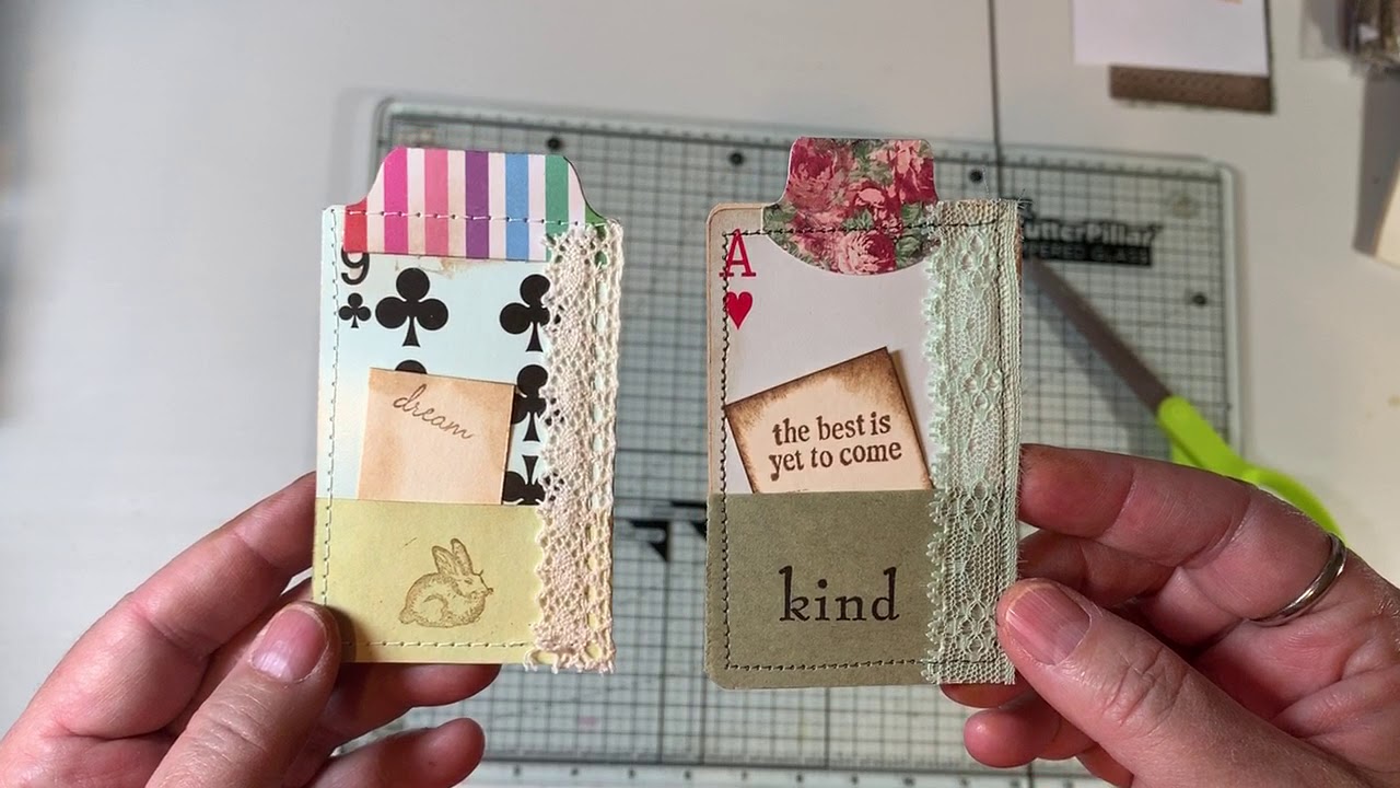 Making Ephemera!  Pockets - Journal Cards
