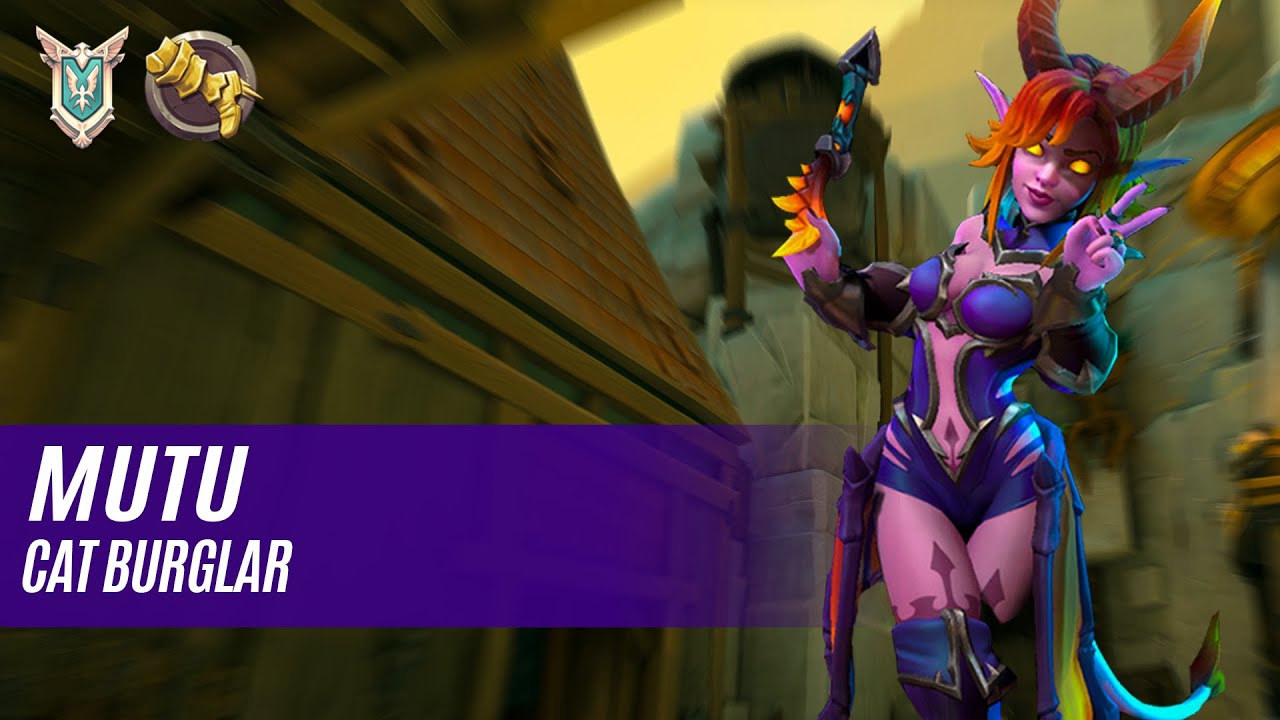 Mutu MAEVE PALADINS COMPTIVITE (PRO PLAYER) CAT BURGLAR
