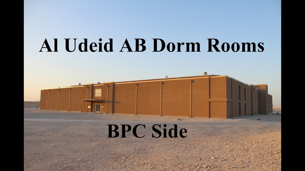 Al Udeid AB Dorm Rooms (BPC Side)