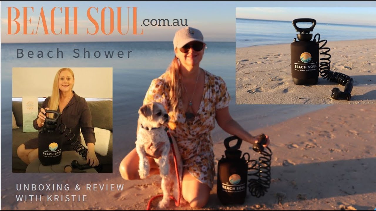 Beach Soul - BEACH SHOWER, unboxing and true review with Kristie -Making Camping and Travel easier.
