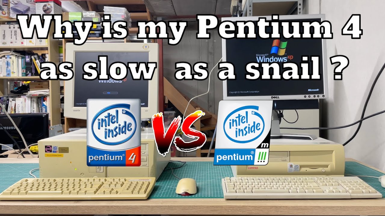 Почему мой Pentium 4 такой медленный?