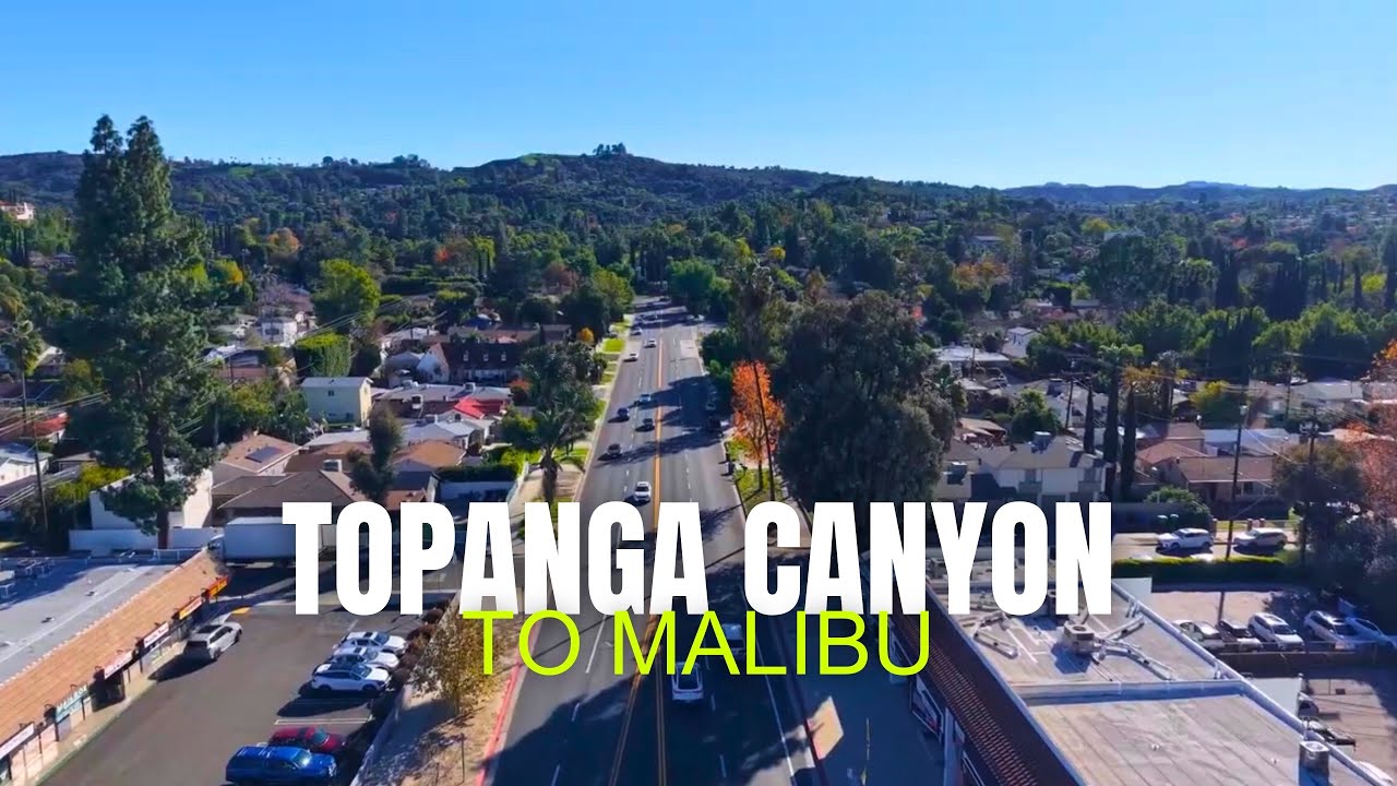 Pacific Coast Highway Topanga to Malibu Drive