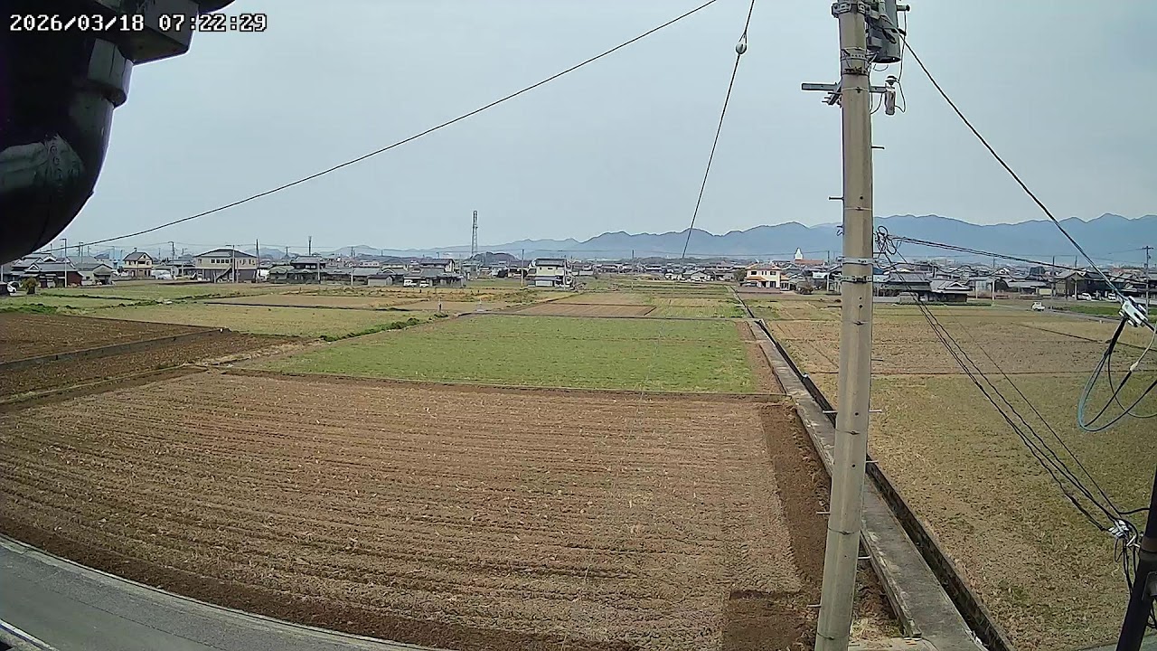 愛媛県松山市東方町お天気ライブカメラ Ehime Matsuyama Higashigata Live Camera.world.cam