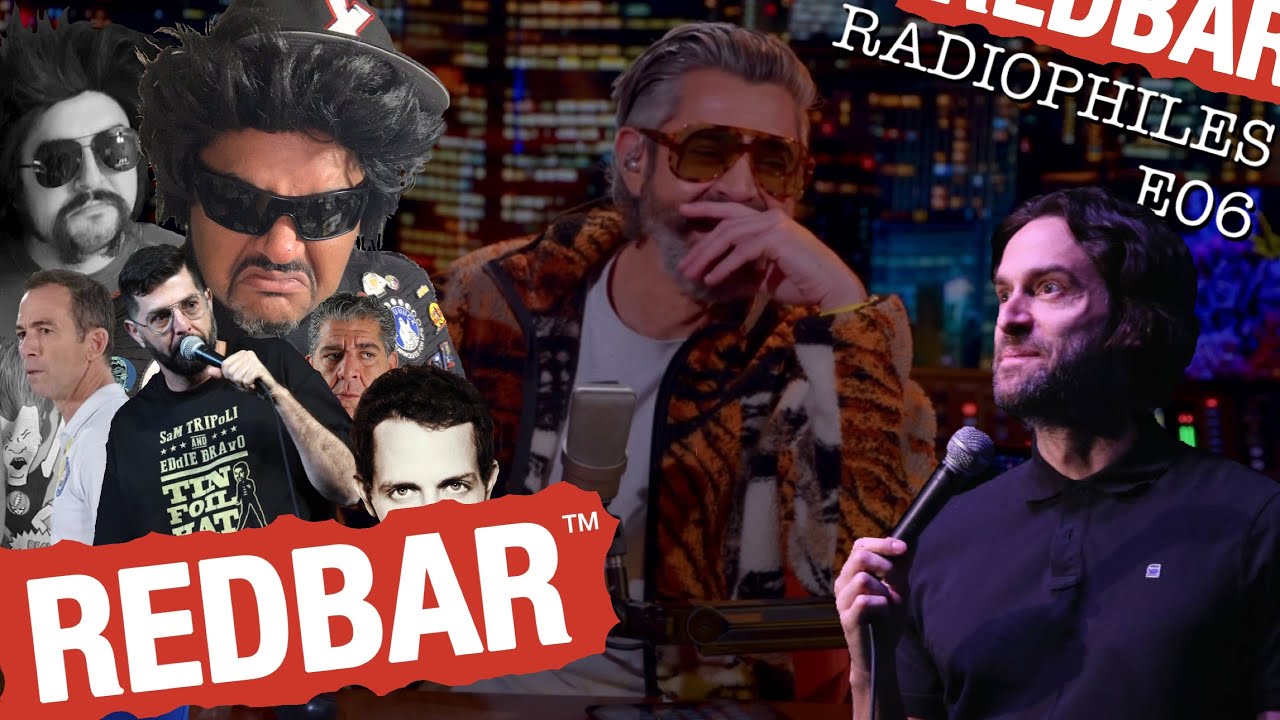 Redbar Radiophiles E06: “Montage of Heckle”, Mike addresses the club, Karaoke & more!