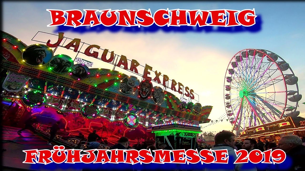 BRAUNSCHWEIG FR&Uuml;HJAHRSMESSE 2019 RUNDGANG KIRMES KERMIS BRAUNSCHWEIG 2019 KIRMES TESTER