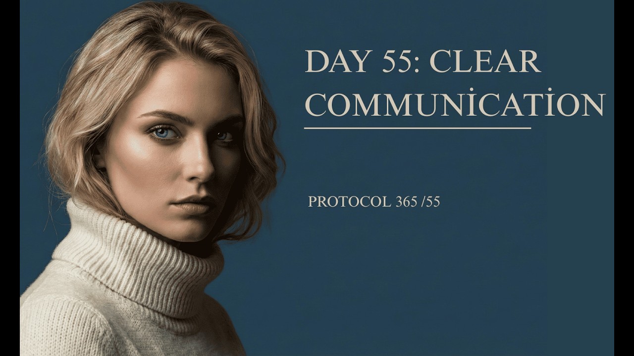 Day 55: Clear Communication