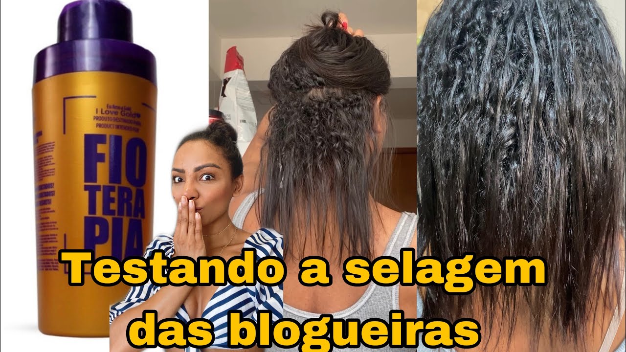 Testei a selagem das blogueiras- Fio Terapia