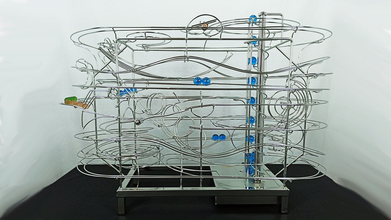 Overunity Rolling Ball Sculpture