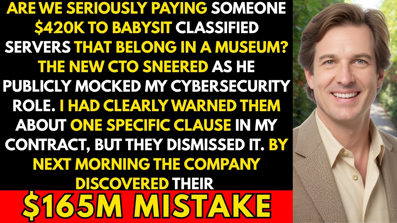 The New CTO Mocked My $420K Salary — One Contract Clause Cost Them $165 Million | OFFICE REVENGE