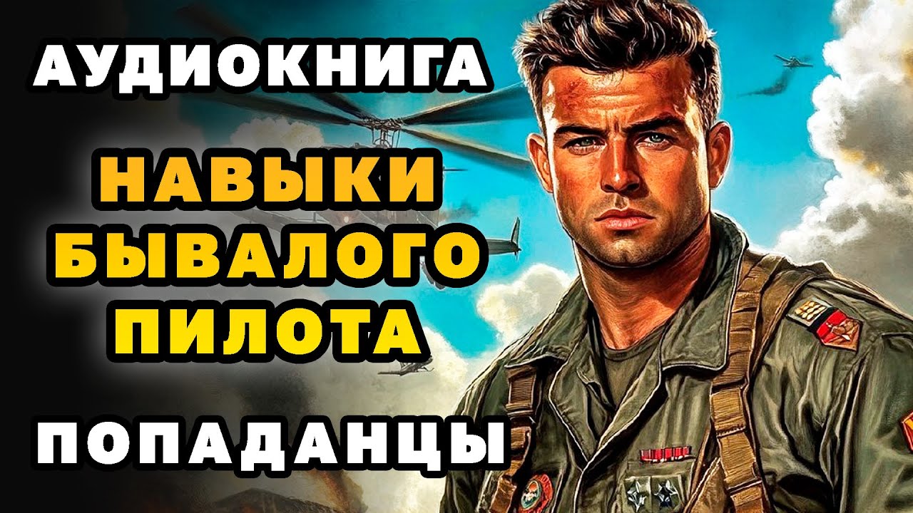 АУДИОКНИГА ПОПАДАНЦЫ ✪ НАВЫКИ БЫВАЛОГО ПИЛОТА ✪ ПОЛНОСТЬЮ
