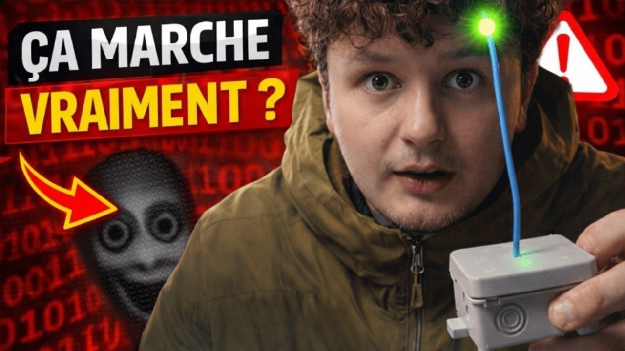 J’ai fabriqué un détecteur de fantômes (pour le tester)