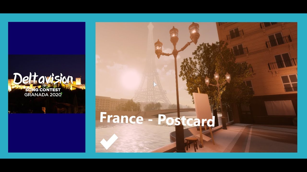 Deltavision - France Postcard