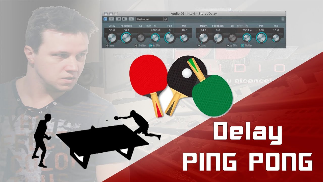 Como fazer o efeito PING PONG com o Delay