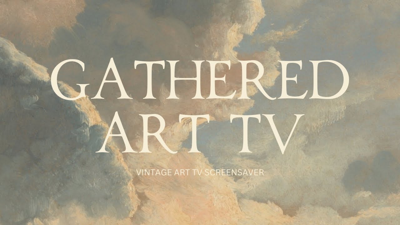 Cloud Study | 2 Hours of Art, Vintage Art for your TV, TV Art Screensaver, Turn your TV into Art