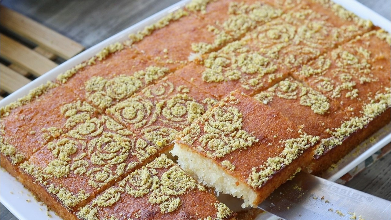 The Best Basbousa Recipe 😍