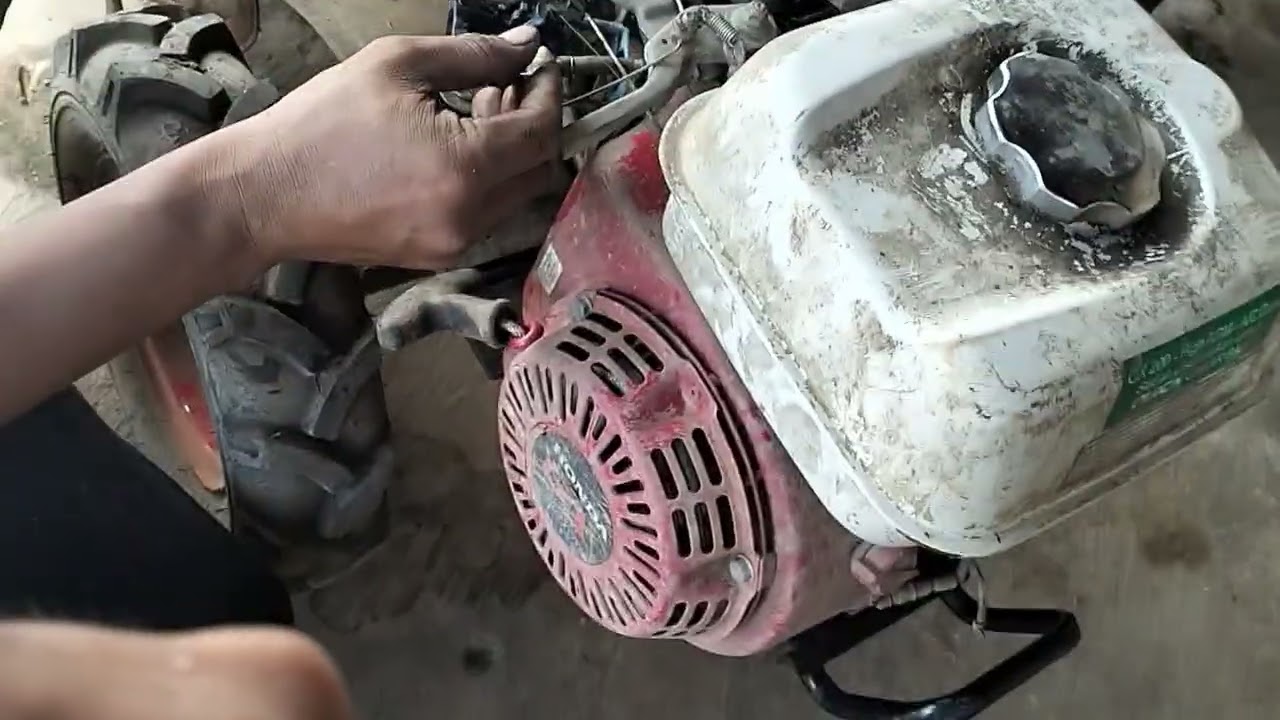 Mesin traktor mini tidak mau hidup cara perbaikan 