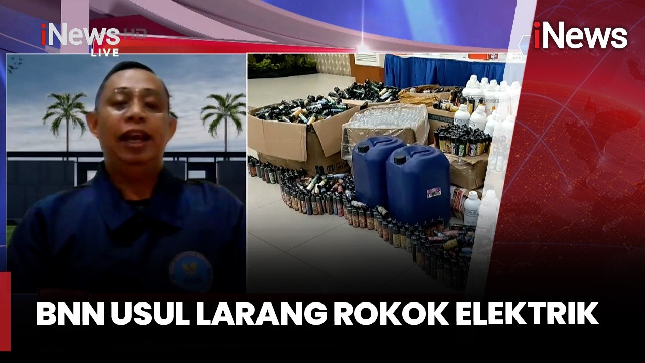Risiko Narkoba, BNN: Rokok Elektrik Dilarang! | iNews Room (19/2)