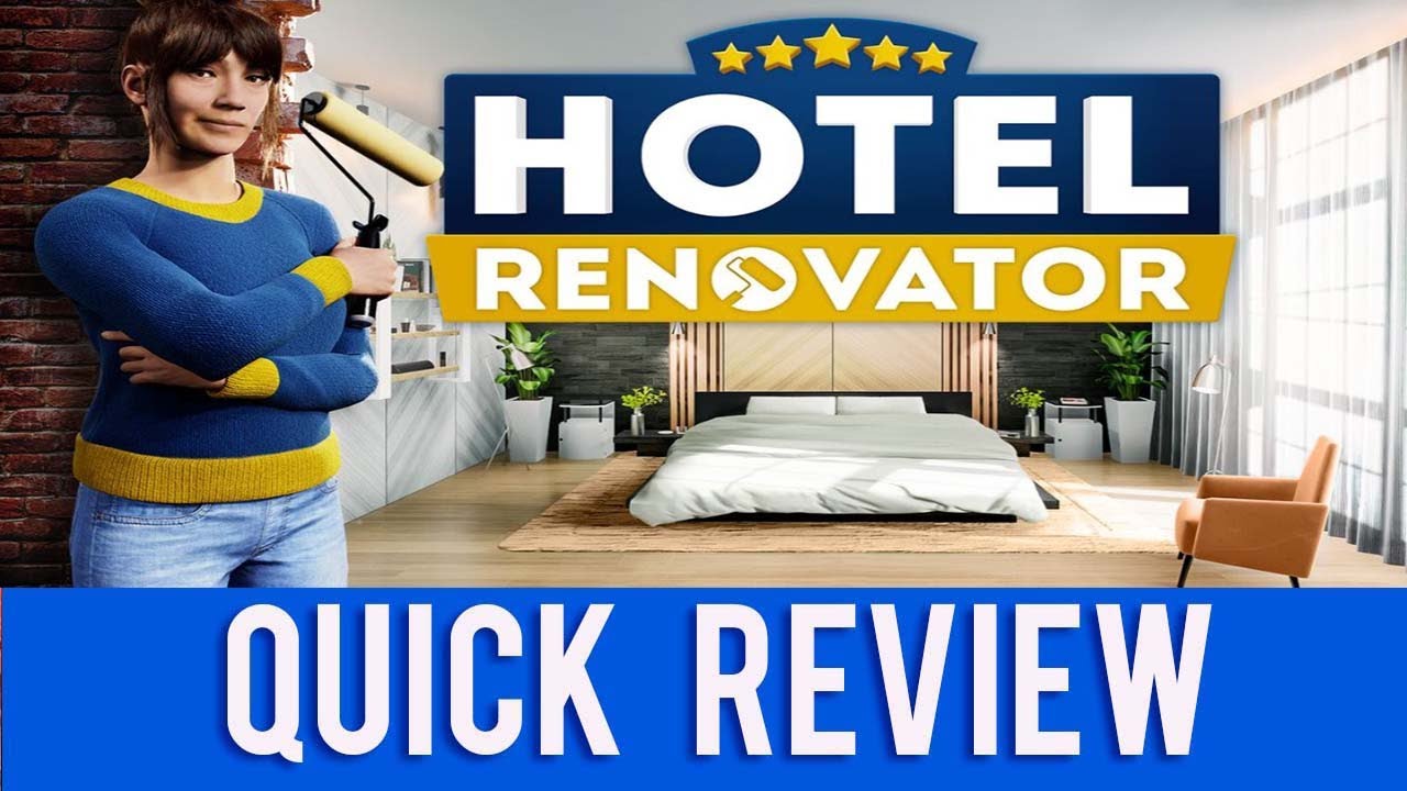 Hotel Renovator Quick Review Steam Deck Gameplay my 8200th video !!!!!!!!!!!