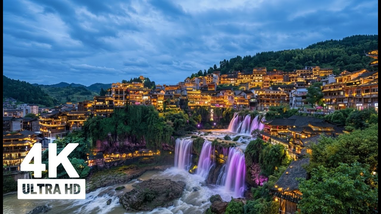 Relaxing Music & Beautiful Nature🌲🌳🍀.Zen Moments in China.Peaceful Melodies for Meditation.🍀🌳🌲