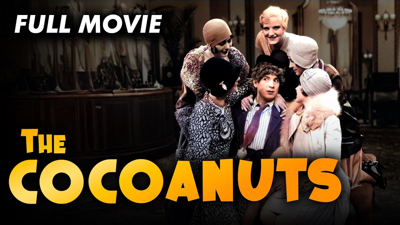 THE COCOANUTS (1929) [THE MARX BROTHERS] Full Length COMEDY Movie | English