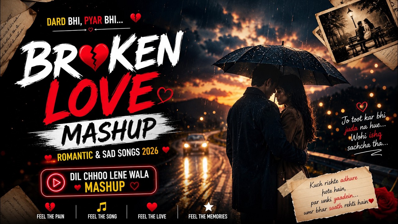 Heart Touching Sad Love Mashup 2026 💔🎧 | Romantic + Emotional Songs | Painful Memories Mix