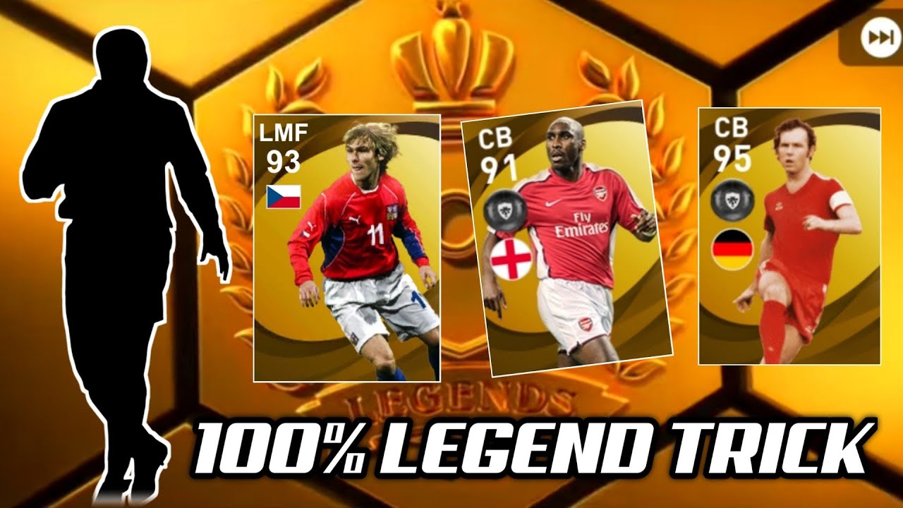 LEGEND TRICK IN LEGEND WORLDWIDE CLUBS BOX DRAW PES 2021 MOBILE