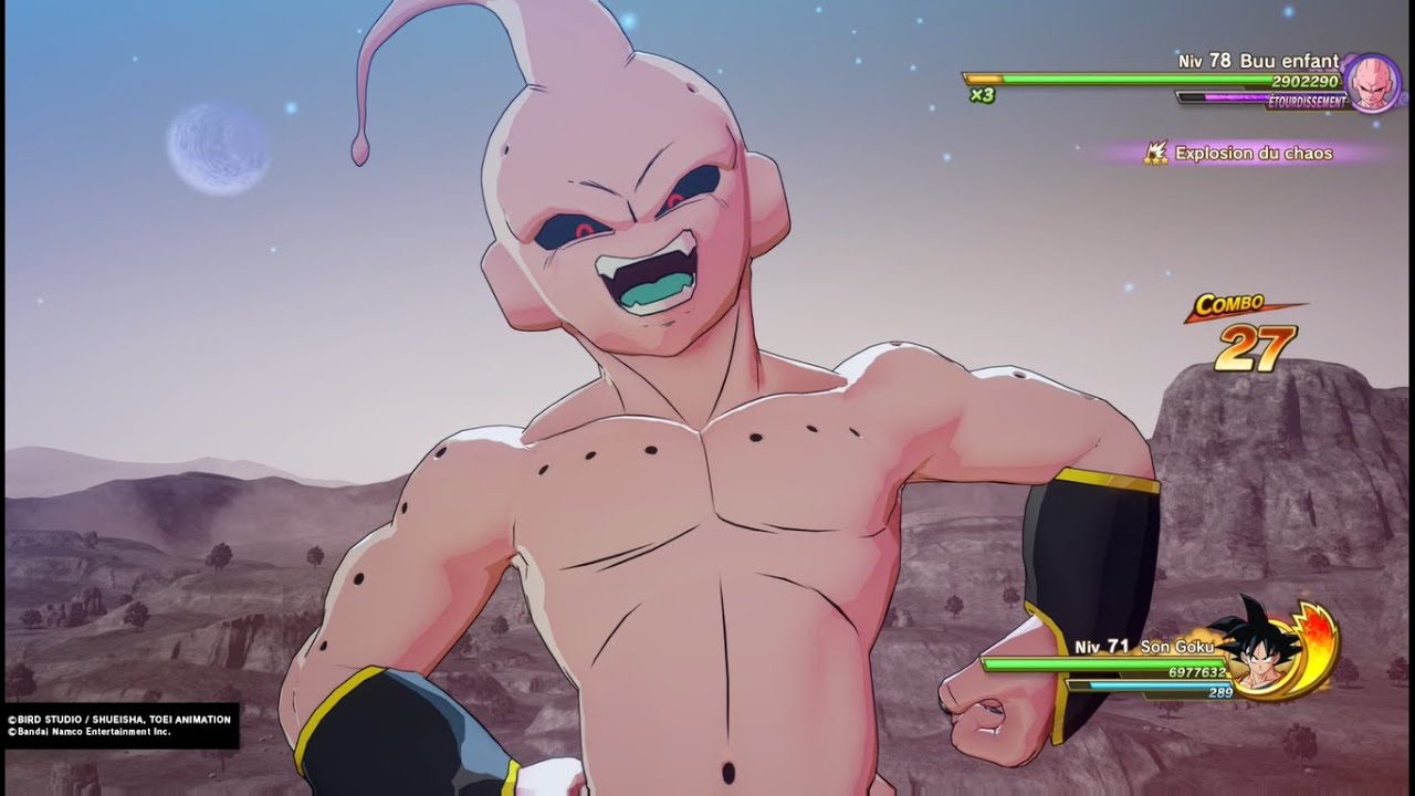 DRAGON BALL Z KAKAROT - Goku vs Kid Buu no damage Final Boss (PS5)