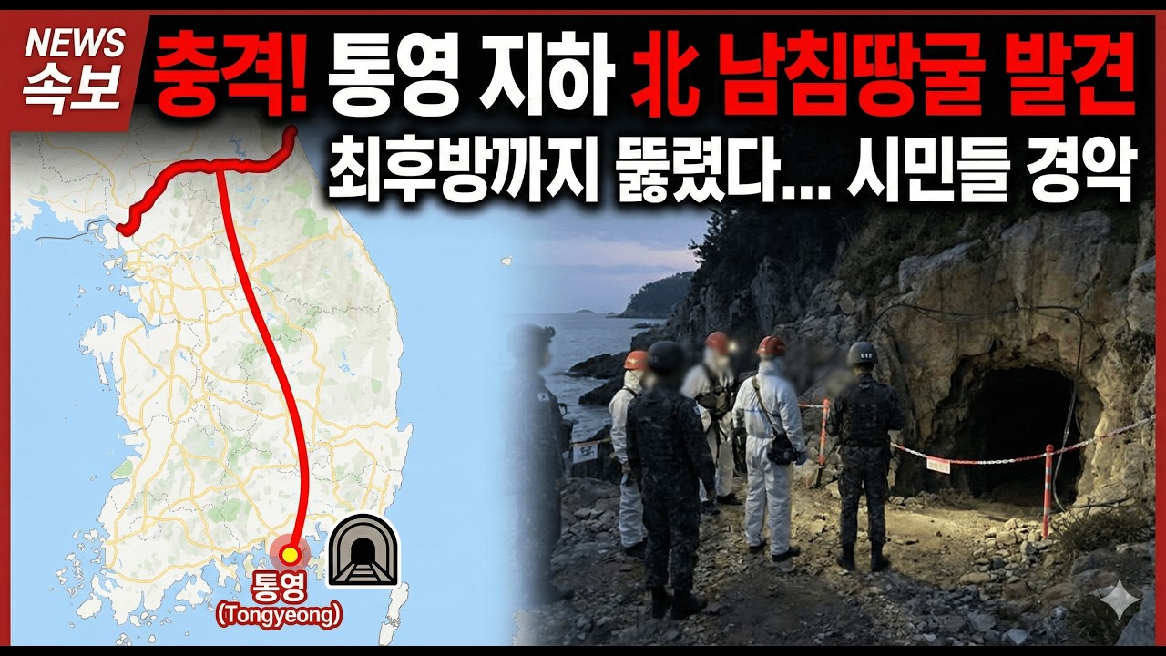 남해 통영까지 땅굴을 판 북한군?! 주민 제보로 출통한 대한민국 특수부대는 통영 미륵산 자락에 있는 북한 땅굴을 발견, 북한군과 치열한 전투를 벌인다