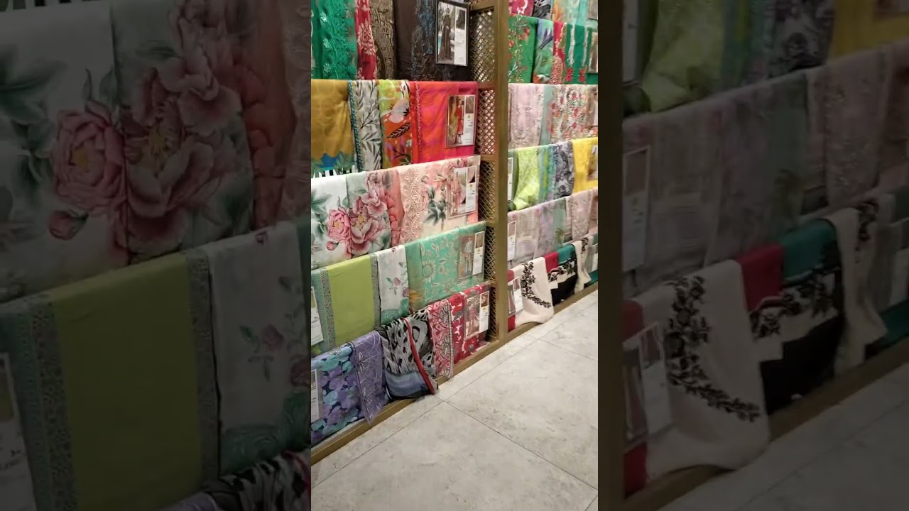 Maria B outlet# unstitched lawn #subscribe #viral short#trending