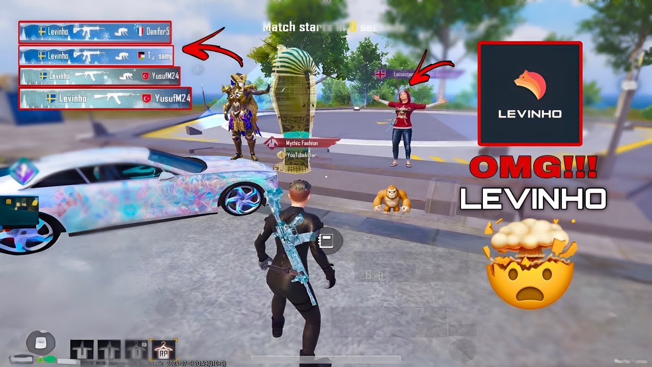 😱LEVINHO IN SAME LOBBY 🥵BEST RESPECT GAMEPLAY 🔥SAMSUNGA3,A5,J2,J3,J5,J7,S5,S6,J1,XMAX