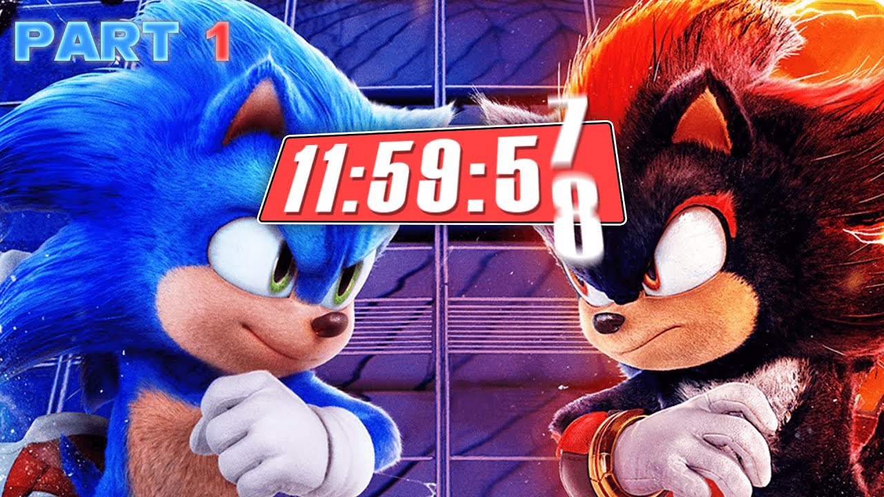 Staying up ALL NIGHT for the SONIC 3 TRAILER. (Part 1)