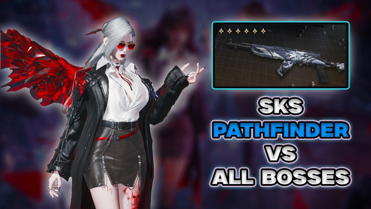SKS PathFinder vs All Bosses ONCE HUMAN! Without FoodBuffs & Kukri! Best Frost Vortex Build