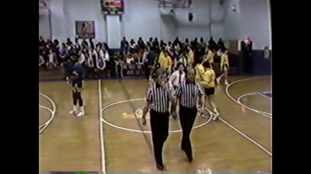 1989 Boys Basketball: Hudson Catholic at St  Mary's of Jersey City