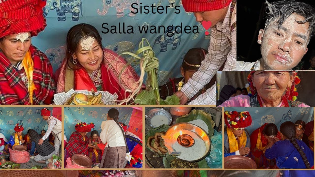 Didiko salla Wangdea sampanna  vayo❤️lastai ramilo vayo❤️#weeding 