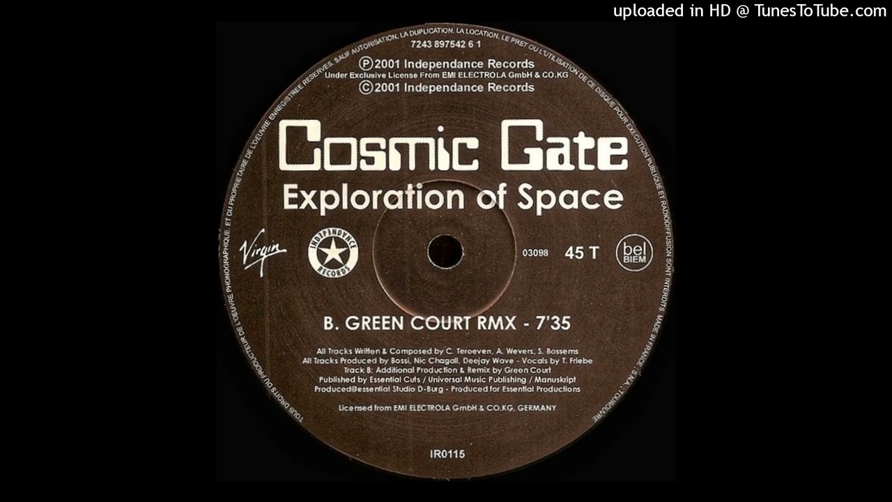 Cosmic Gate - Exploration Of Space (Green Court Remix) (2001)