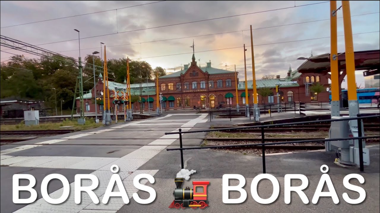 En dag på spåret / Tågresa från Borås till Borås