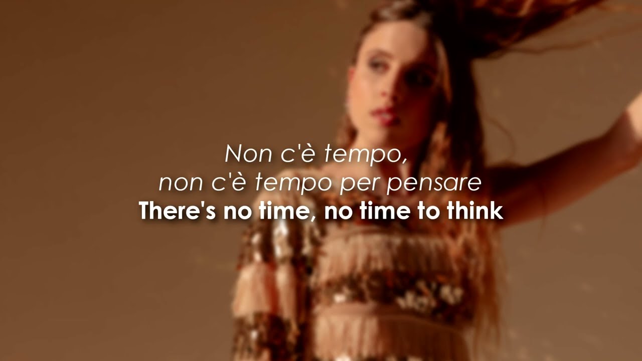 Angelina Mango - Muoio per niente (Testo/Lyrics + English translation)