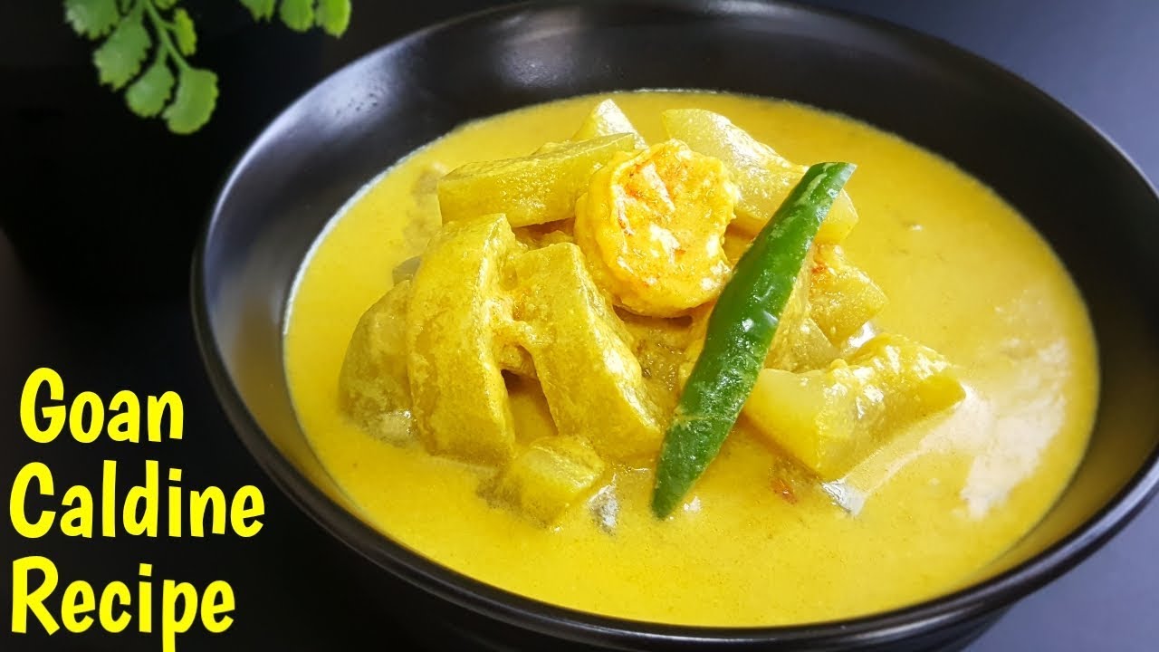 Goan Veddur Recipe | Prawns & Bottle Gourd Caldine | Goan Caldin Recipe