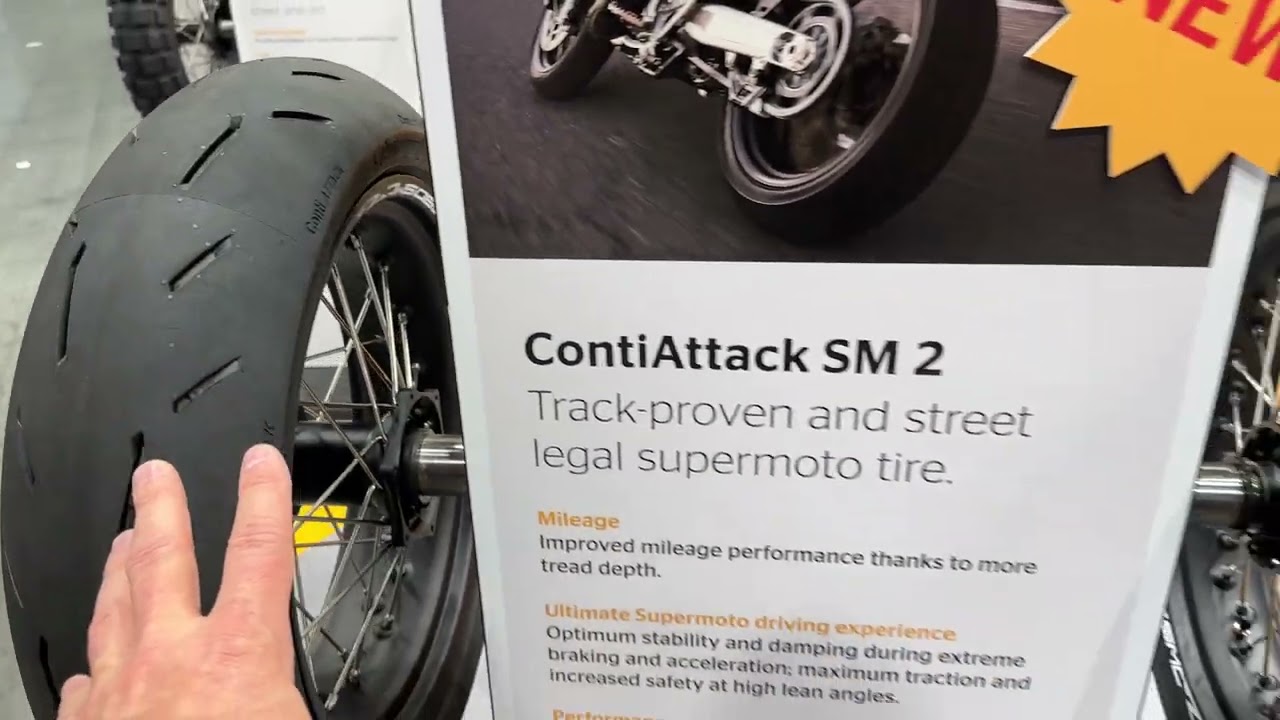New Continental Motorcycle Tire at EICMA 2024